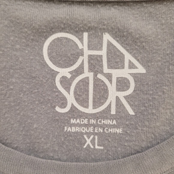 Chaser light grey crewneck soft long sleeve swearshirt ♥️ - Picture 2 of 6